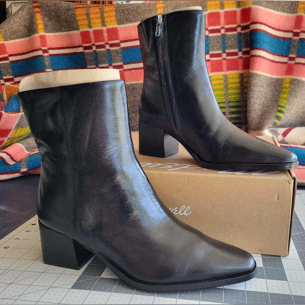NWT Madewell The Ardin Ankle Boot Size 10